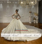 Luxury Dubai Wedding Dress 2024