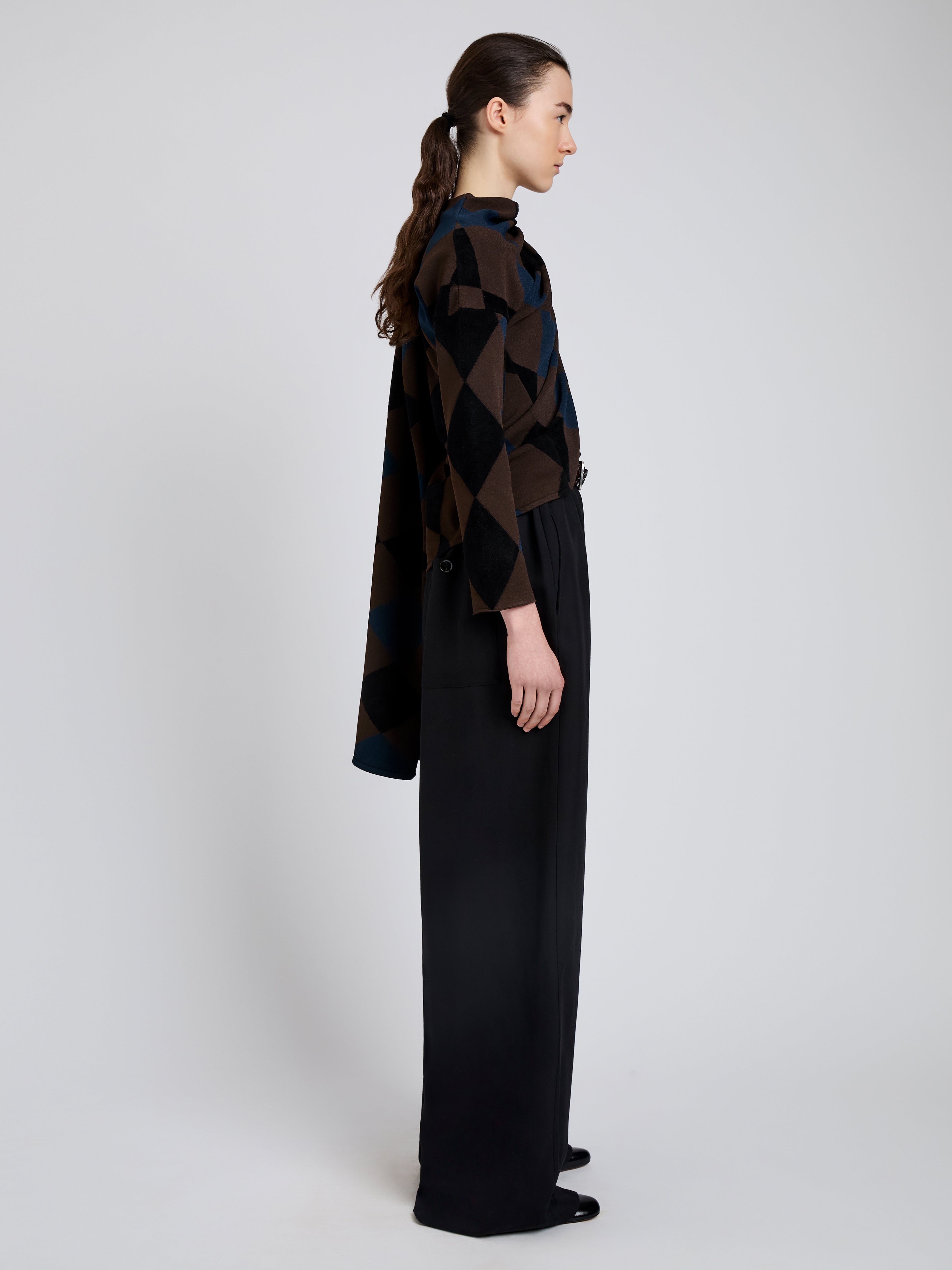 Sapphire Women's Pants | High-Rise Twill, Wide Leg 2