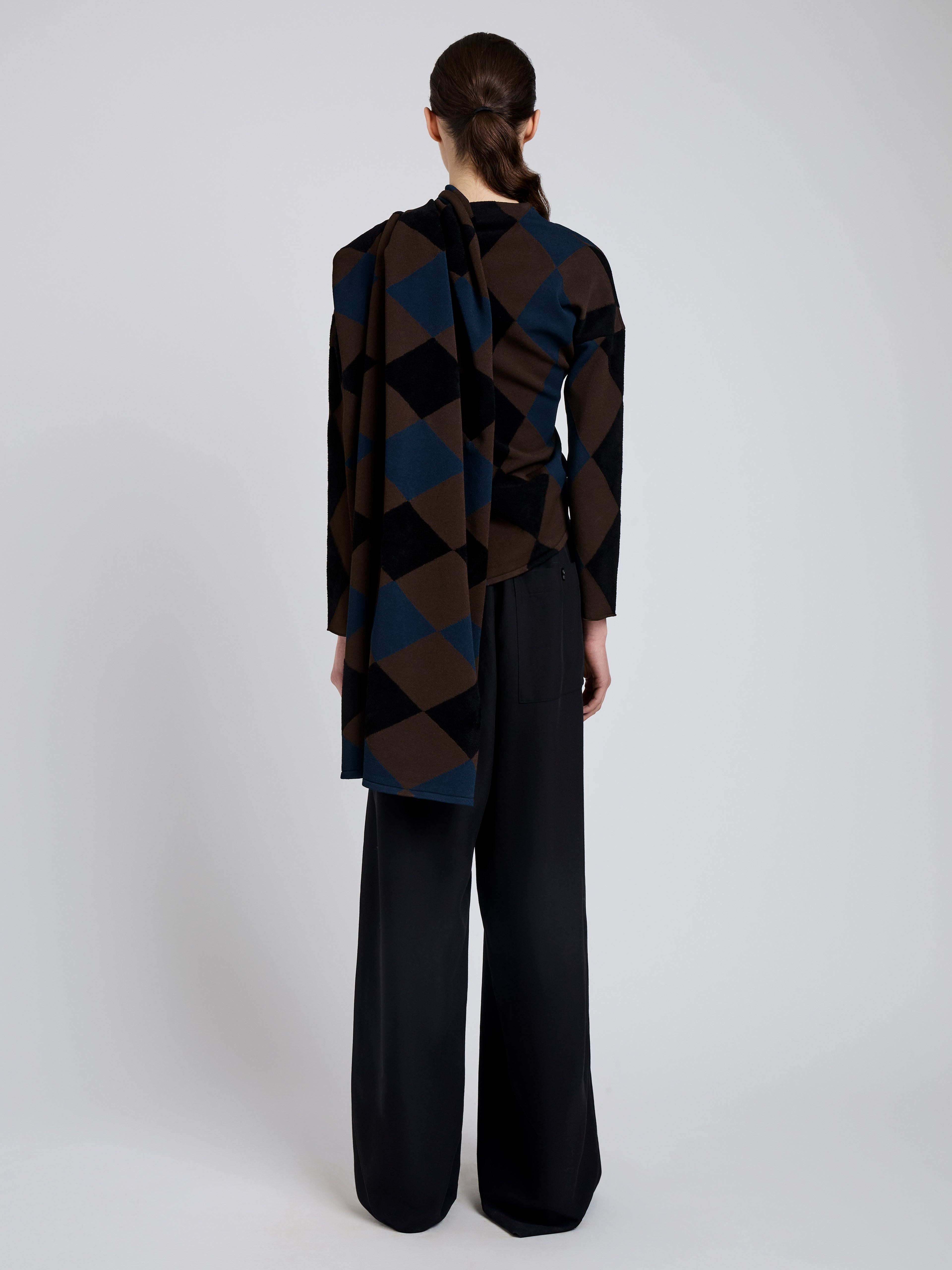 Sapphire Women's Pants | High-Rise Twill, Wide Leg 3