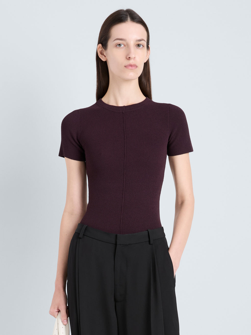 Sapphire Women's Top | Slim Fit Matte Viscose Rib 1