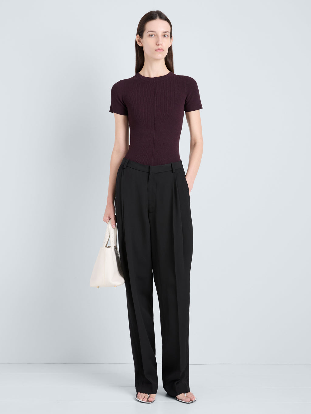 Sapphire Women's Top | Slim Fit Matte Viscose Rib 2