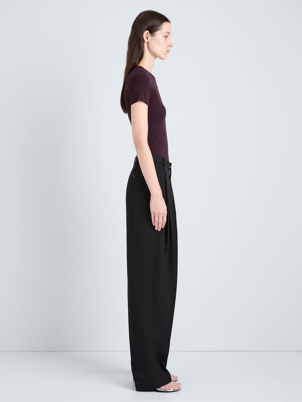 Sapphire Women's Top | Slim Fit Matte Viscose Rib 3