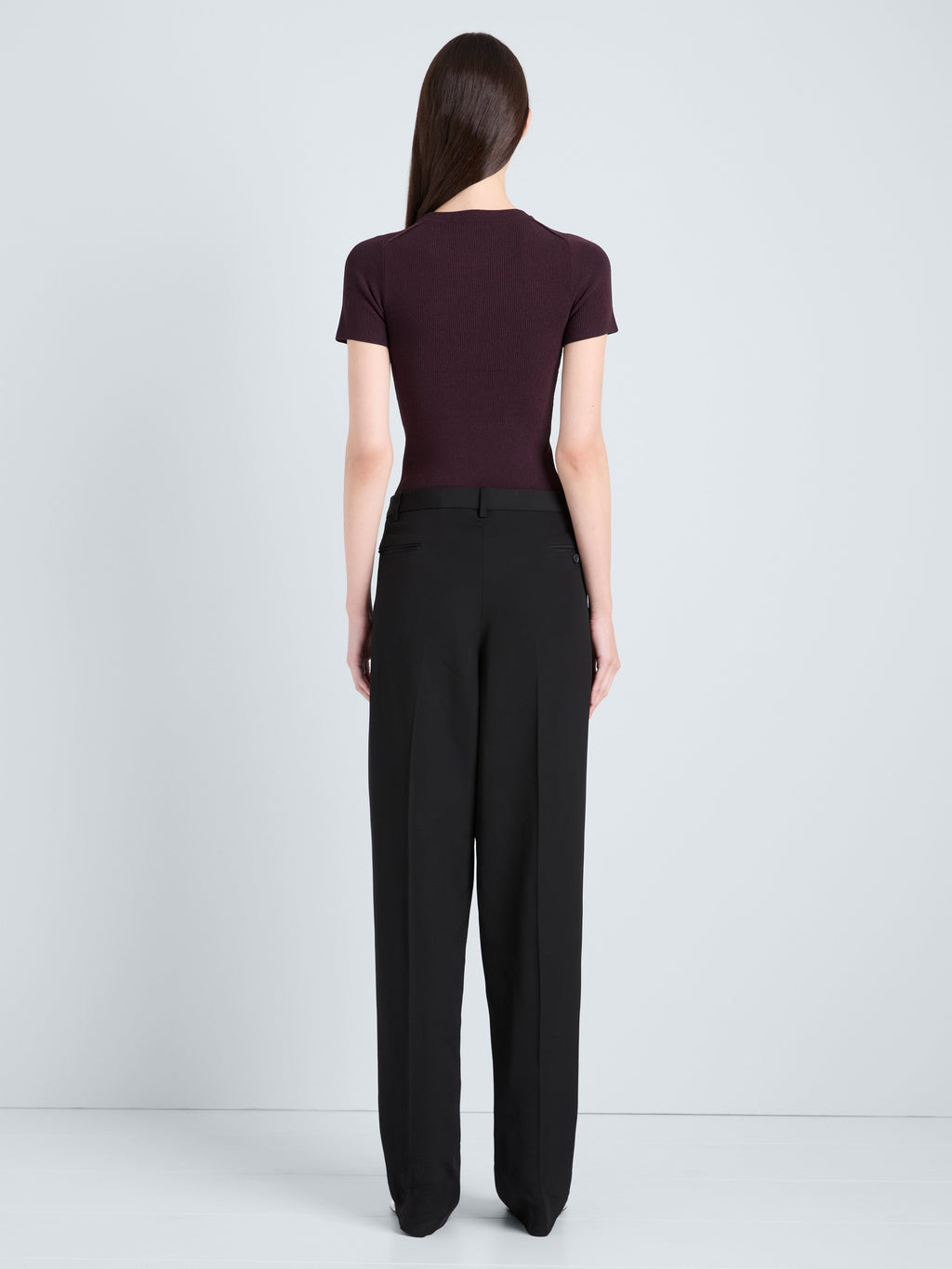 Sapphire Women's Top | Slim Fit Matte Viscose Rib 4
