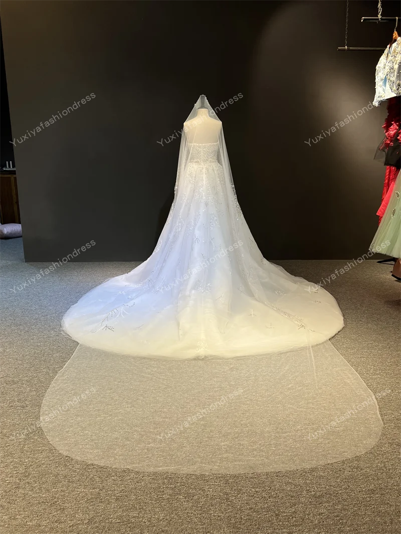 Luxury Beaded Two-Piece Wedding Dress