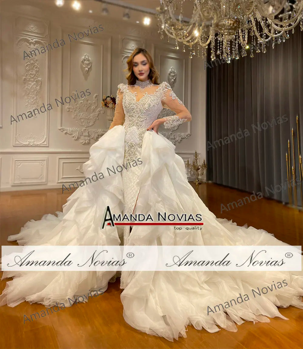 Luxury 2-in-1 Mermaid Wedding Dress