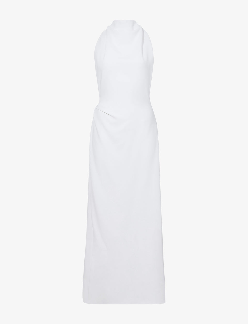 Selena Women's Maxi Dress | Matte Double Crepe, Twisted Back 0