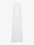 Selena Women's Maxi Dress | Matte Double Crepe, Twisted Back 0