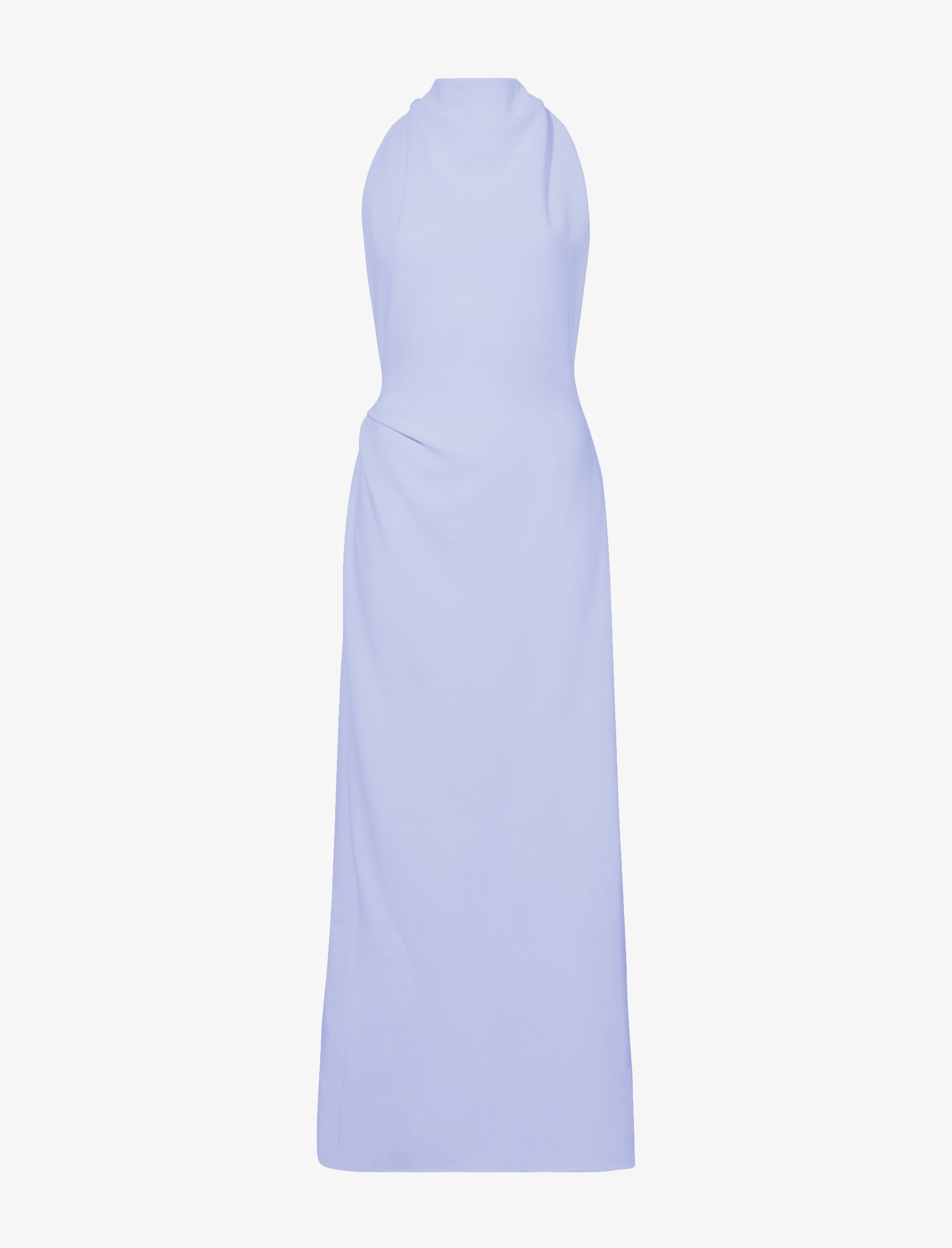 Sienna Women's Maxi Dress | Matte Viscose Crepe, Elegant Twist Back 0