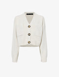 Sofia Women's Cardigan | Eco Cashmere, Cropped Design 0