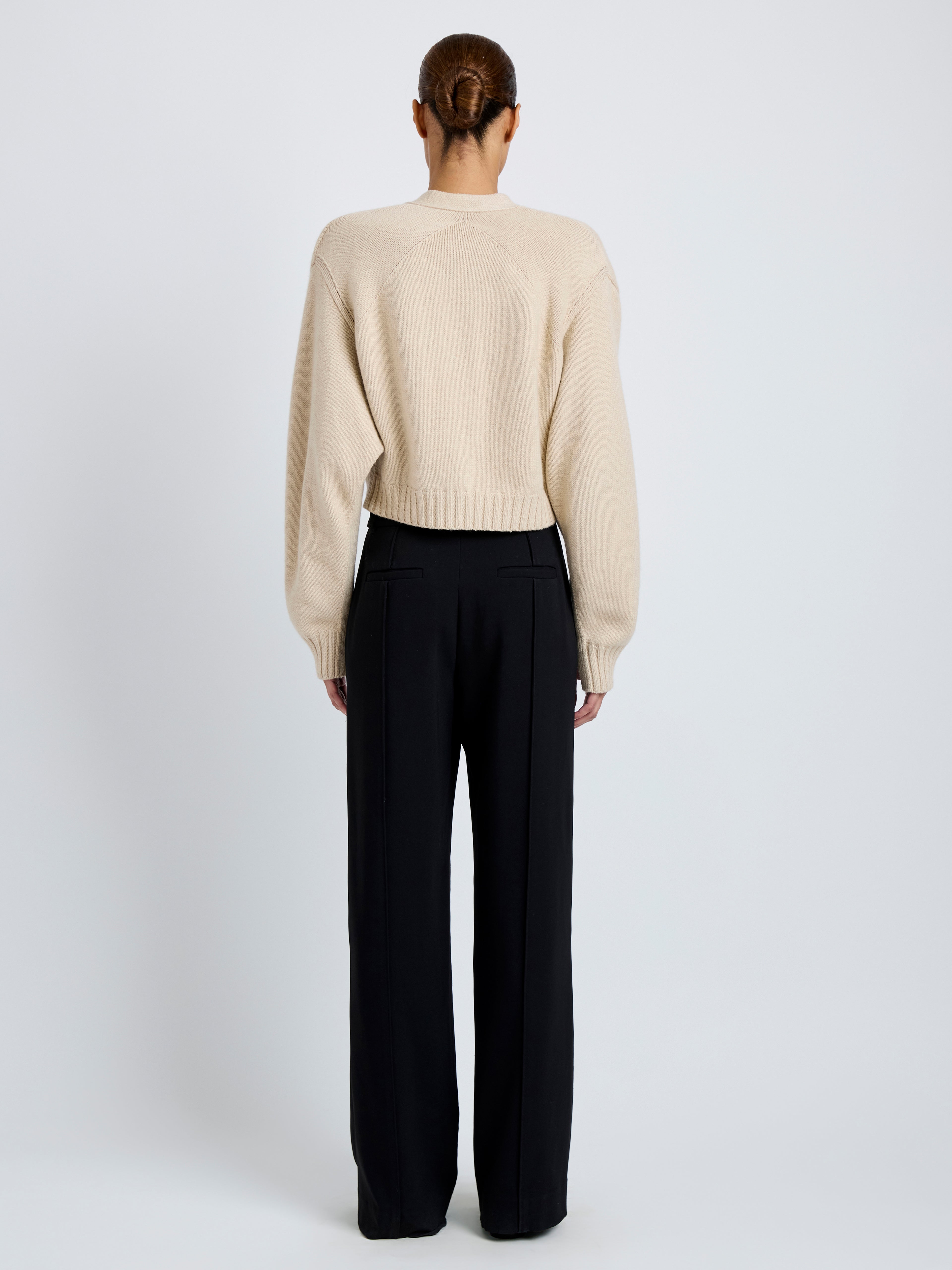 Sofia Women's Cardigan | Eco Cashmere, Cropped Design 3