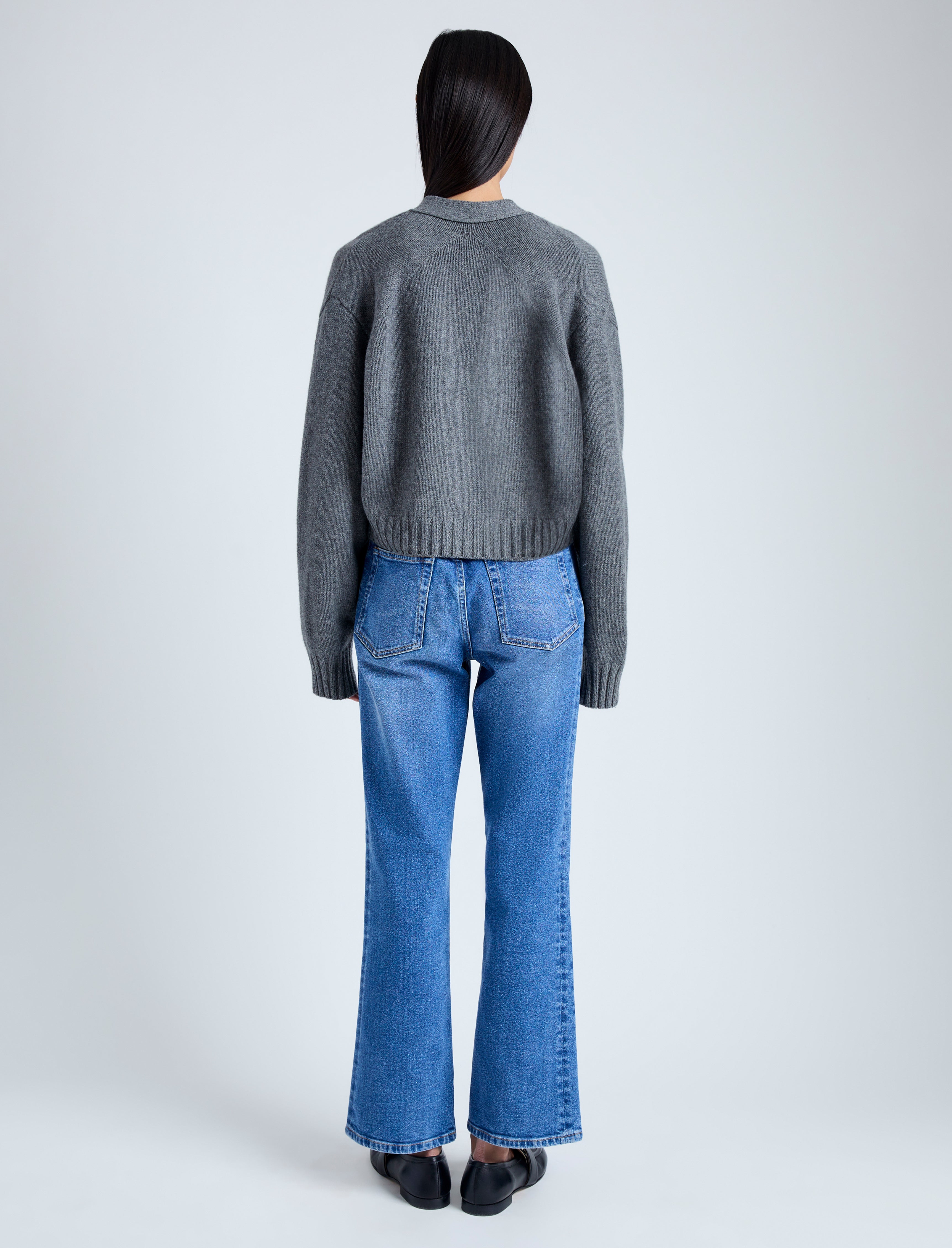 Sofia Women's Cardigan | Eco Cashmere, Cropped Design 4