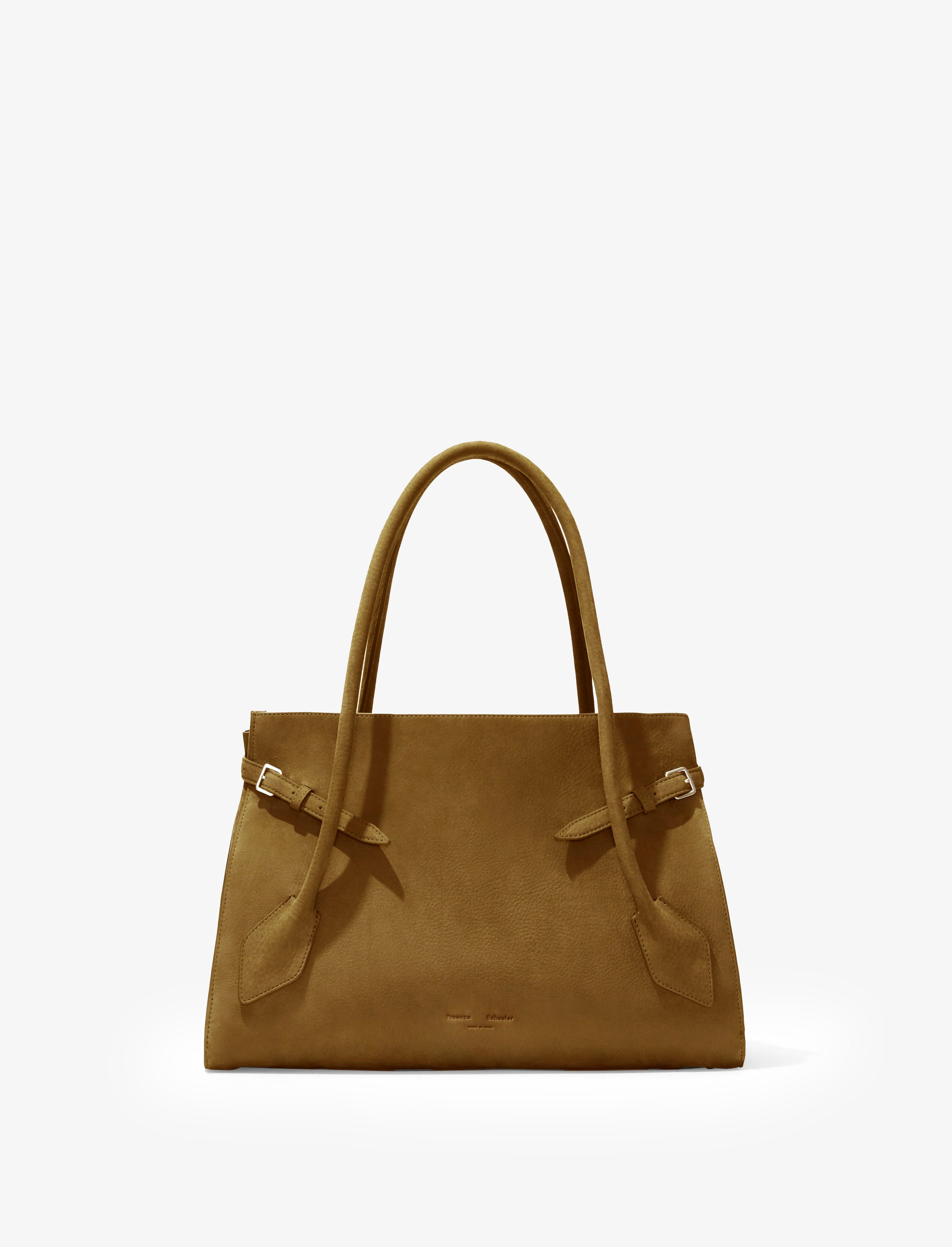 Tate Men's Satchel Bag | Nubuck Calf Leather, Structured Design 6