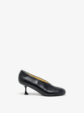 Tee Women's Black Pumps | Nappa Leather, Closed Toe Heels 0