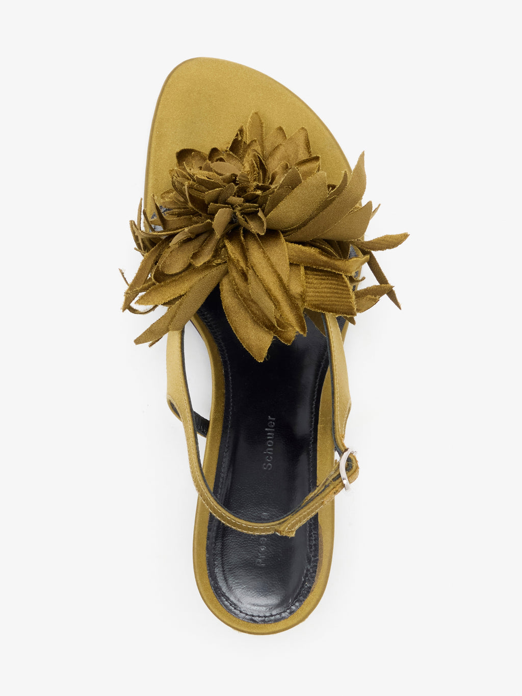Tee Women's Sandals | Satin Floral Embellishment 2
