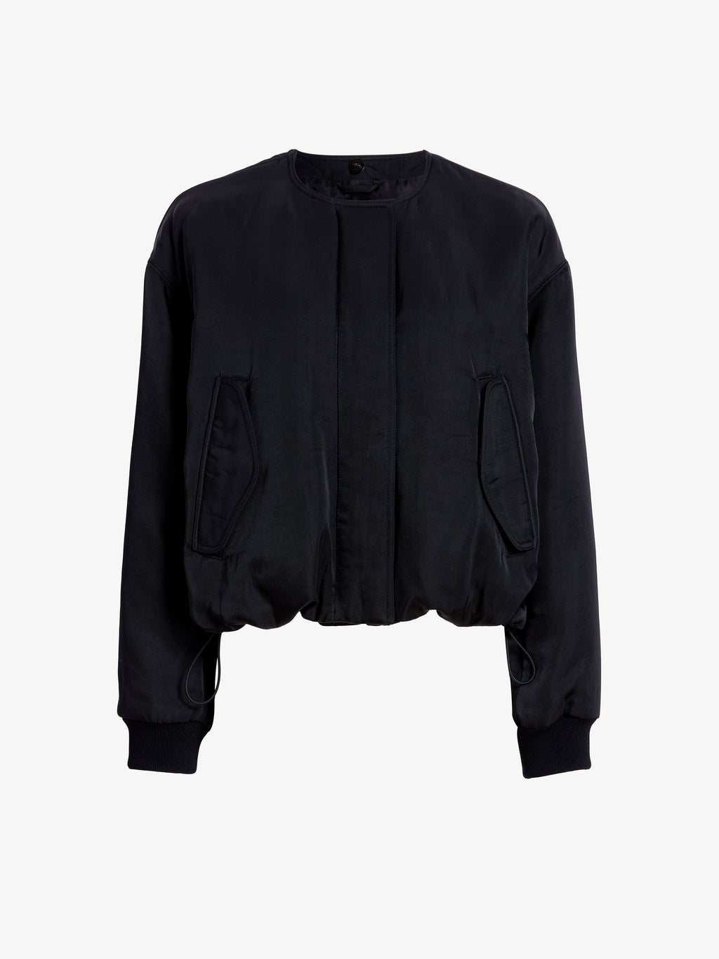 Vadra Women's Bomber Jacket | Recycled Nylon Twill with Faux Shearling 7